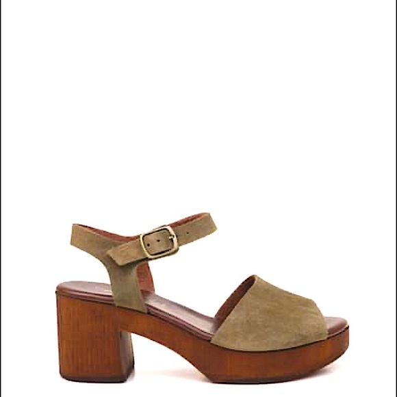 Splendid | For Anthropologie in Olive Suede - Picture 2 of 9